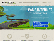 Tablet Screenshot of newtime.ee